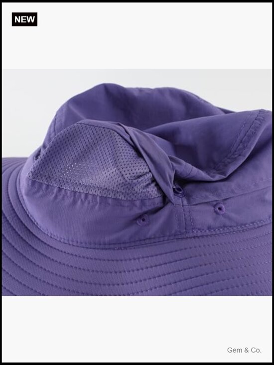 UV Protection Safari Sun Hat with UPF 50+ for Outdoor Activities
